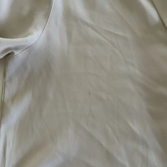 Ann Taylor Cream Blouse Size L - Picture 6 of 6